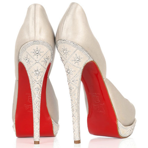 Louis Vuitton Red Bottom Wedding Shoes For Women's