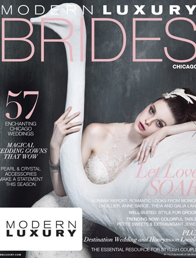 Modern Luxury Brides : Stefania Spilotro & Giancarlo Presta