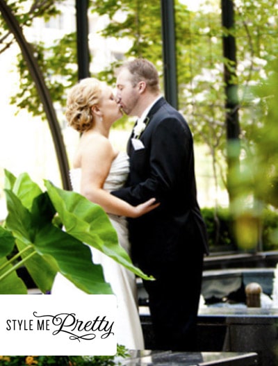 Style Me Pretty: Chicago History Museum Wedding