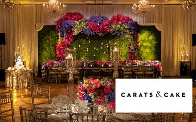 A Gorgeous MDE Wedding Is Featured on Carats & Cake