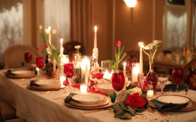 Creating a fun holiday party tablescape