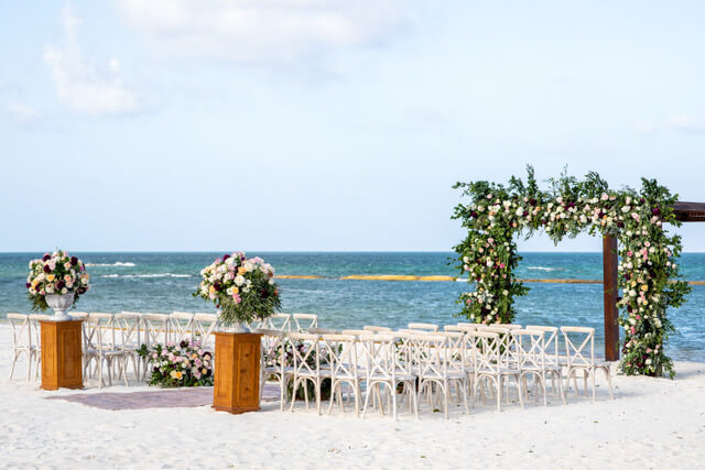 destination wedding beachfront venue